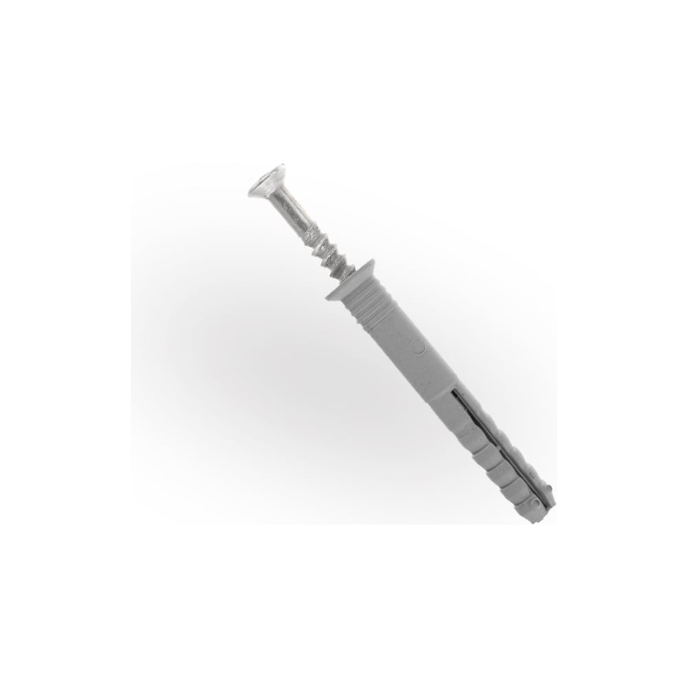 Дюбель-гвоздь ЖЕСТЬ полипропилен, 6x60 мм, потайн. манжета, 40 шт ...