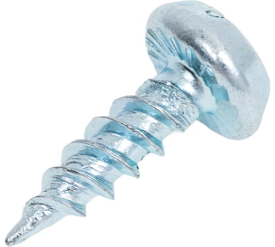 Саморез ЖЕСТЬ "клоп " острый, оцинкованный, 3,5x11 мм, 400 шт., контейнер 280 мл УТ-00002397