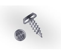 Саморез ЖЕСТЬ "клоп " острый, оцинкованный, 3,5x9,5 мм, 400 шт., контейнер 280 мл УТ-00002400