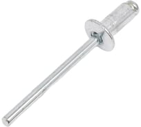 Заклепки вытяжные ЖЕСТЬ ал/ст, 4x8 мм, 100 шт., коробка УТ-00011958