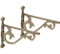 Комплект Lemax prof из 2 шт. Кронштейн для полок большой, оксидированная бронза SET2(MF-150 OAB)