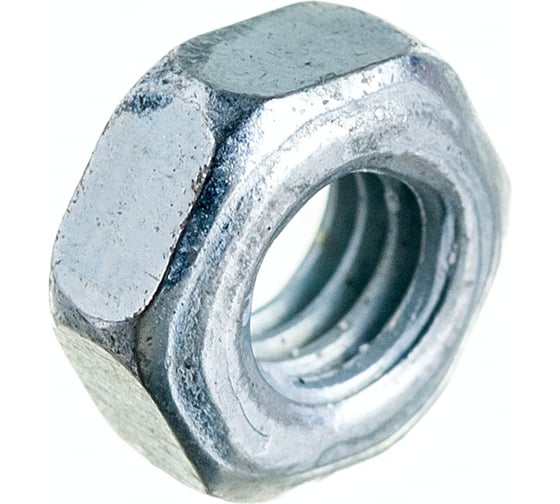 Гайка ЖЕСТЬ DIN 934, цинк, М6, 20 шт., европодвес УТ-00005922