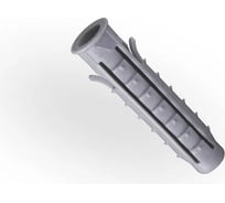 Дюбель универсальный ЖЕСТЬ трехраспорный, с борт, полипропилен, 6x52 мм, с шурупом, 10 шт., европодвес УТ-00006110