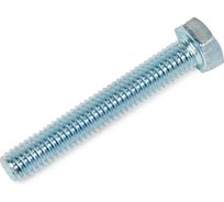 Болт ЖЕСТЬ DIN 933, цинк, М6x40 мм, 6 шт., европодвес УТ-00009847