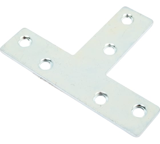 Плоский Т-образный уголок VORMANN 70х36х16х1,5 мм, оцинкованный 00189 075 Z