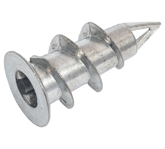 Дюбель DRIVA ЖЕСТЬ металл, 15x29, с шурупом, 30 шт., контейнер УТ-00008590