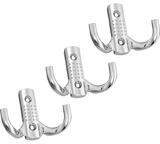 Комплект крючков Kerron 3 шт. KR 0061, хром SET(KR 0061) 1