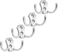 Комплект крючков Kerron 4 шт. KR 0020, хром SET(KR 0020)