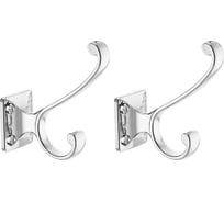 Комплект крючков Kerron 2 шт. KR 0130, хром SET(KR 0130)
