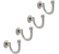 Комплект крючков Kerron 4 шт. KR 0150 SC, матовый хром SET(KR 0150 SC)