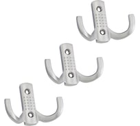 Комплект крючков Kerron 3 шт. KR 0061 SC, матовый хром SET(KR 0061 SC)
