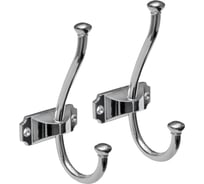 Комплект из 2 шт. мебельный крючок Kerron KR 0420, хром SET2(KR 0420)