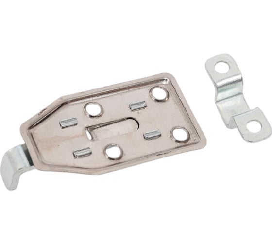 Прямая защелка VORMANN 40х22х1 мм, оцинкованная 00102 040 Z