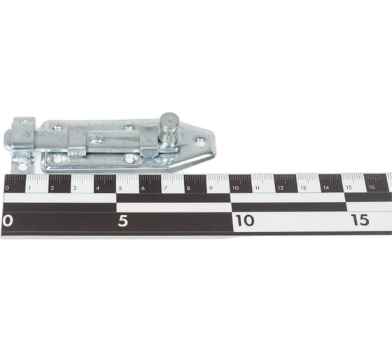 Прямая защелка VORMANN 80х30х1,2 мм, оцинкованная 00102 080 Z