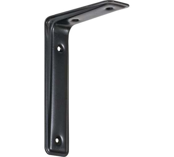 Кронштейн VORMANN 3-F 160х105х40 мм, оцинкованный, цвет: черный, 00165 160 S 1