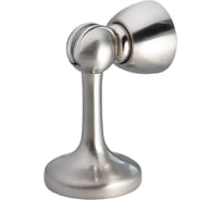 Дверной ограничитель MORELLI MDS-3 SN магнитный, цвет - белый никель 9011024