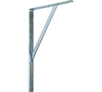 Кронштейн VORMANN Steg усиленный, 400х250х30х4 мм, оцинкованный, 250 кг 00159 400 Z