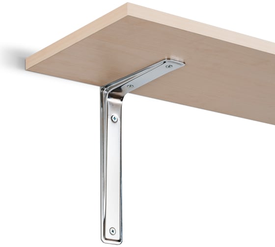 Кронштейн VORMANN 3-F 315х200х40 мм, оцинкованный, цвет: хром, 00165 315 C
