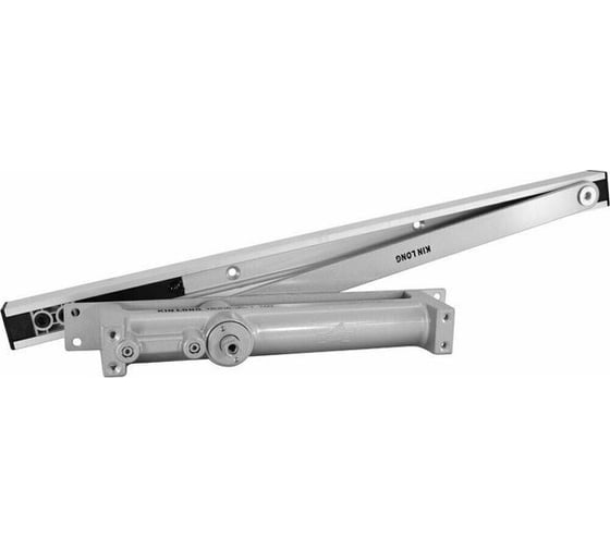 Скрытый доводчик Kin Long 1000-1250 мм, с фиксацией, 85 кг. EN4 YB306