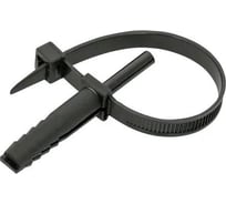Хомут дюбельный APEX черный, 7x150, 50 шт. ES21661