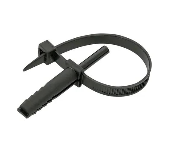Хомут дюбельный APEX черный, 7x150, 50 шт. ES21661