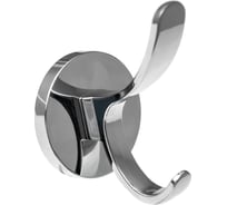 Комплект kerron из 2 шт. крючок мебельный двухрожковый, хром, KR 0350 SET2(KR 0350)