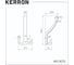 Комплект крючков kerron 2 шт. KR 0071 OT, золото SET2(KR 0071 OT) 2