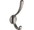 Комплект крючков kerron 2 шт. KR 0270 BAZ, черненый старинный цинк SET2(KR 0270 BAZ) 1