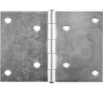Прямая широкая петля VORMANN 100х145х2 мм, оцинкованная, латунный штифт 00504 100 Z