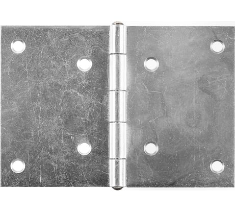 Прямая широкая петля VORMANN 100х145х2 мм, оцинкованная, латунный штифт 00504 100 Z