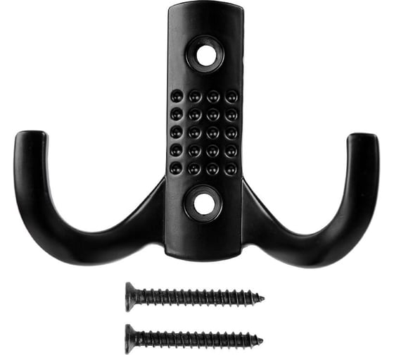 Комплект крючков kerron 3 шт. KR 0061 BL, черный матовый SET3(KR 0061 BL) 1