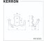 Комплект крючков kerron 4 шт. KR 0020 SN, матовый никель SET4(KR 0020 SN) 2