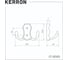 Комплект крючков kerron 6 шт. LT 0020, хром SET6(LT 0020) 2