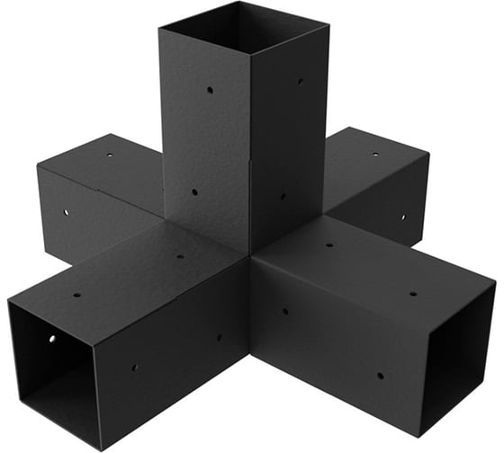 Крепеж коннектор для беседки PALITRA TECHNOLOGY из бруса PENTA графит 52981-6