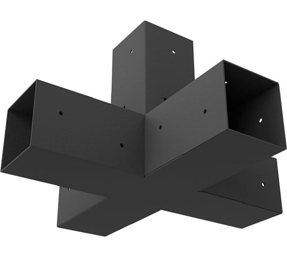 Крепеж коннектор для беседки PALITRA TECHNOLOGY из бруса PENTA графит 52981-6