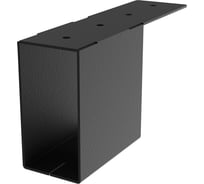 Крепеж коннектор для беседки PALITRA TECHNOLOGY из бруса 50x100 графит, 8 шт. 52981-1