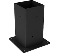 Крепеж коннектор для беседки PALITRA TECHNOLOGY из бруса UNO графит, 2 шт. 52981-3