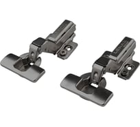 Петля вкладная Lemax PROF softly clap с эксцентриком, комп. из 2 шт., черный никель 2pcs-FHSC3-BN