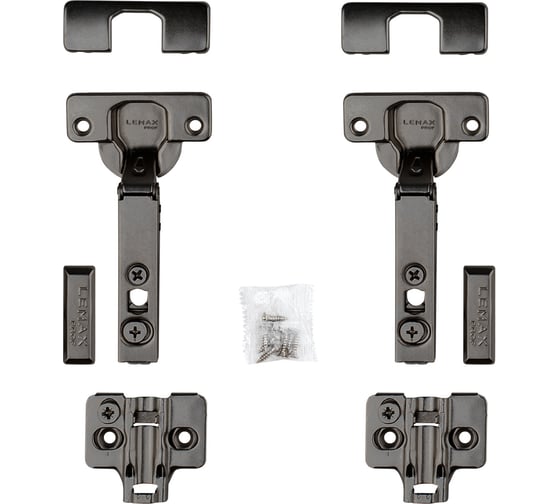 Комплект петель Lemax Prof 4x2pcs-FHSA3-BN SET4(2pcs-FHSA3-BN)