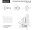 Комплект петель Lemax Prof 4xM402-Half SET4(M402-Half) 2