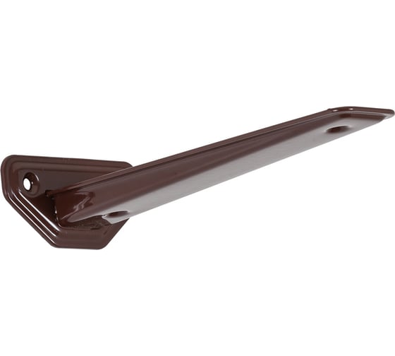 Консоль VORMANN 3-F-Linear 190х38 мм, оцинкованный, цвет: коричневый, 65 кг 00166 190 B