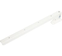 Кронштейн VORMANN Klapp складной 300х60х47 мм, оцинкованный, цвет: белый, 00143 300 W