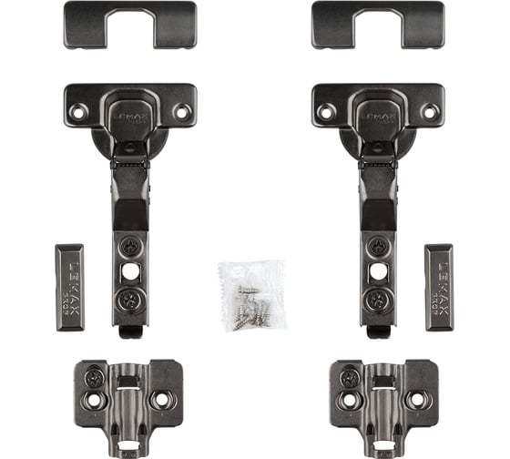 Комплект петель Lemax Prof 2x2pcs-FHSC3-BN SET2(2pcs-FHSC3-BN)