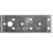 Соединительная пластина VORMANN 40х120х2 мм, оцинкованная 71 040 000