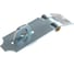 Калиточный переброс с ушком VORMANN 85х35х2,5 мм, оцинкованный 00021 140 Z 2