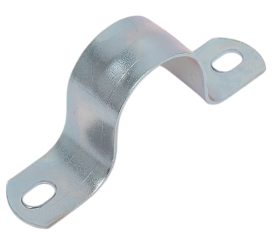 Скоба металлическая двухлапковая U-plast d=19-20 мм, 100 шт. 340-019