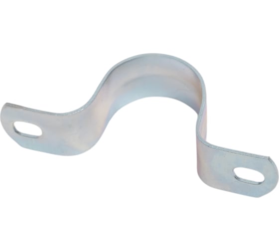 Скоба металлическая двухлапковая U-plast d=19-20 мм, 100 шт. 340-019