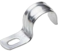 Скоба металлическая однолапковая U-plast d=16-17 мм, для монтажного пистолета, 100 шт. 341-016-МП