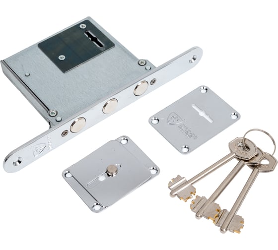 Замок врезной Rav Bariach механический сувальдный 26200002225 1