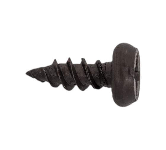 Саморез ЖЕСТЬ "клоп", острый, черный, 3,5x9,5 мм, 50 шт., европодвес УТ-00002406 1